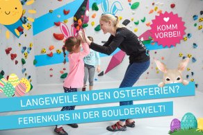 Osterferien in der Boulderwelt Karlsruhe